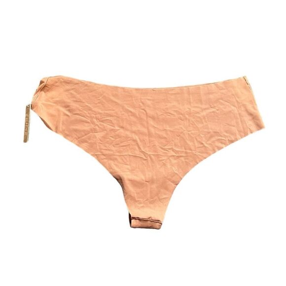 NWT SKIMS Naked Dipped Carmal Nude Seamless Thong Panty - Picture 6 of 7